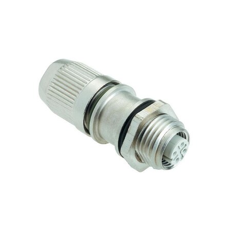 Harting PFT M12 IDC SHIELDED D-CODE. 4, POL. FEMALE,  475461